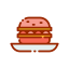 Burger icon 64x64