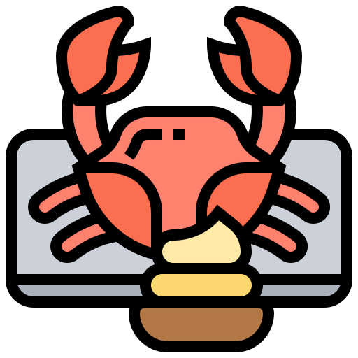 Crab icon
