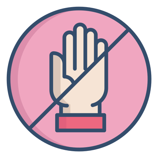 Dont touch icon