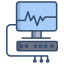 ECG monitor icon 64x64