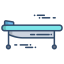 Hospital bed icon 64x64