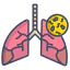 Infected lungs icon 64x64