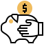 Piggy bank icon 64x64