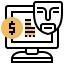 Cybercrime icon 64x64