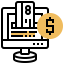 Online payment icon 64x64