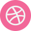 Dribbble іконка 64x64