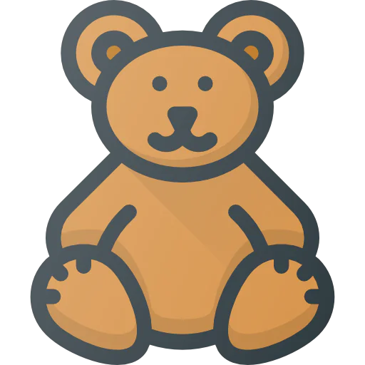 Teddy bear icon