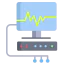 ECG monitor icon 64x64