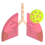 Infected lungs icon 64x64