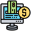 Online payment icon 64x64