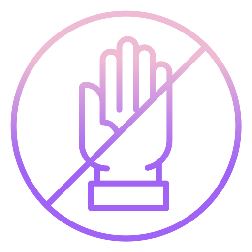 Dont touch icon