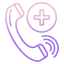 Emergency call icon 64x64