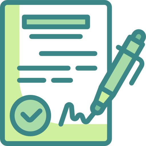 Contract icon