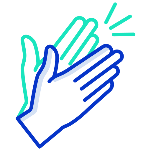 Clapping icon