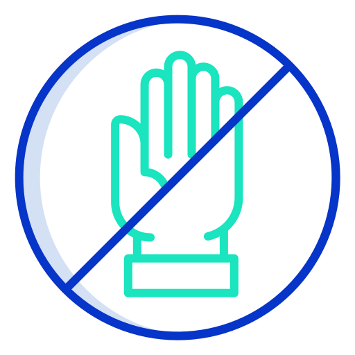 Dont touch icon