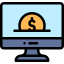 Online payment icon 64x64