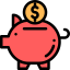 Piggy bank icon 64x64