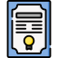 Certificate icon 64x64