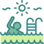 Swimming pool icon 64x64