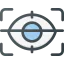 Eye scan icon 64x64