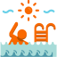 Swimming pool icon 64x64