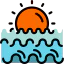 Sunset icon 64x64