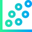 Scatter plot icon 64x64