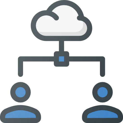 Cloud computing icône