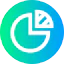 Pie chart icon 64x64