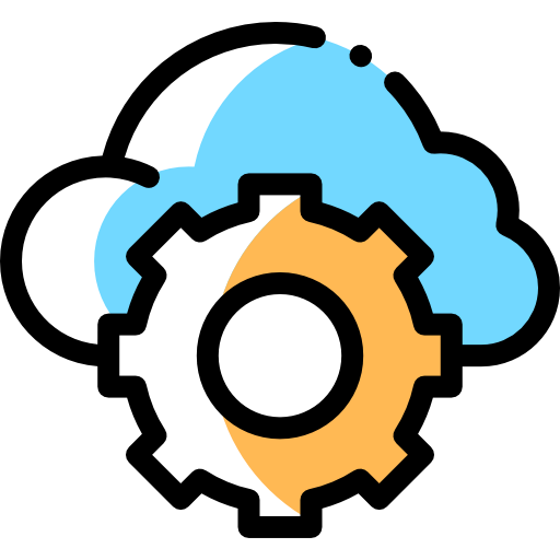 Cloud computing icon