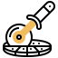 Pizza cutter icon 64x64