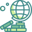 Earth globe icon 64x64