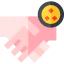 No handshake ícono 64x64