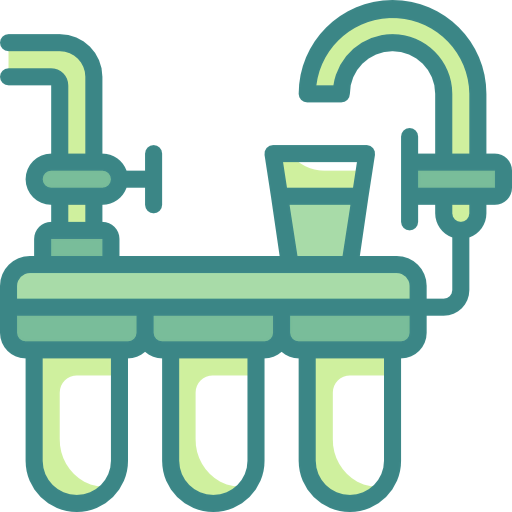 Water filter icon