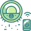 Robot vacuum cleaner 图标 64x64