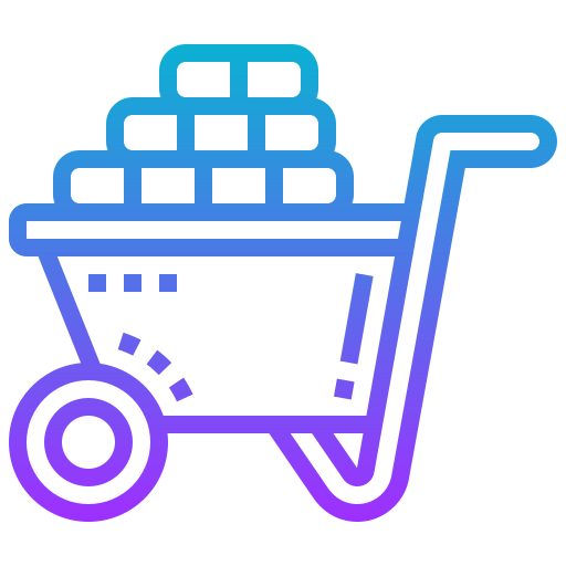 Wheelbarrow icon
