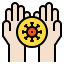 Hands icon 64x64