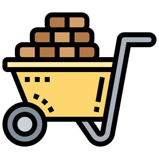 Wheelbarrow icon