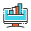 Data analytics Symbol 64x64