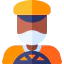 Taxi driver icon 64x64