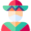 Mexican man icon 64x64