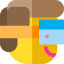 Virtual reality glasses icon 64x64