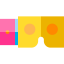 Virtual reality glasses icon 64x64
