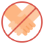 No handshake ícono 64x64
