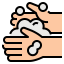 Wash your hands icon 64x64