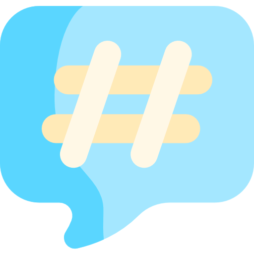 Hashtag icon