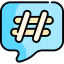 Hashtag Symbol 64x64