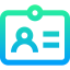 Id card icon 64x64