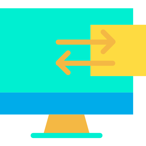 Data transfer icon