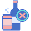 No alcohol ícono 64x64